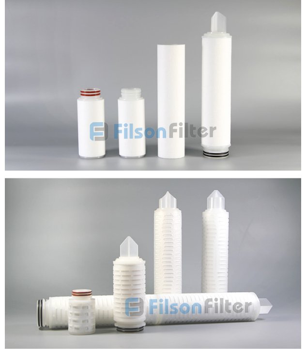 褶式濾水器盒VS PP water filter cartridge