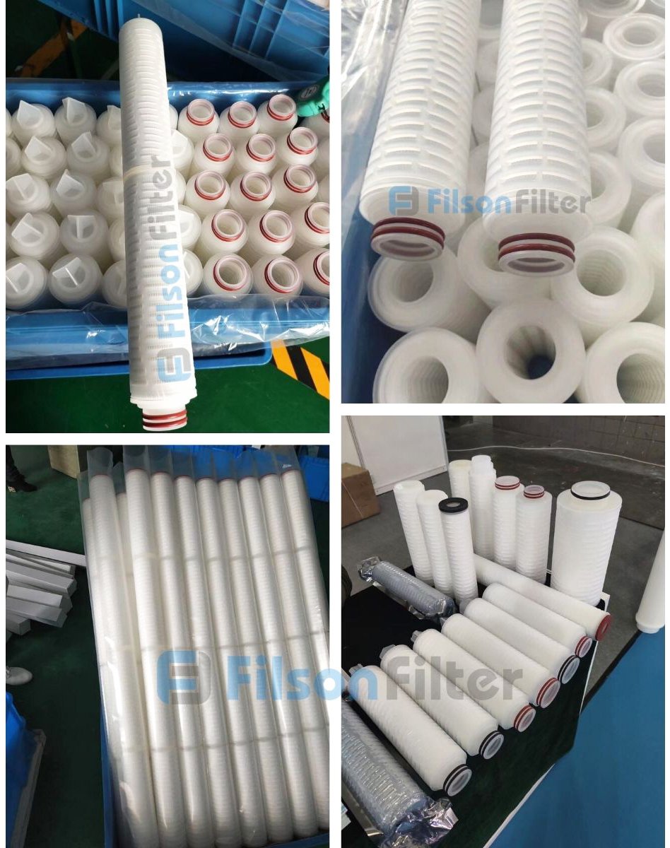 Pes pvdf膜濾筒的生產和包裝